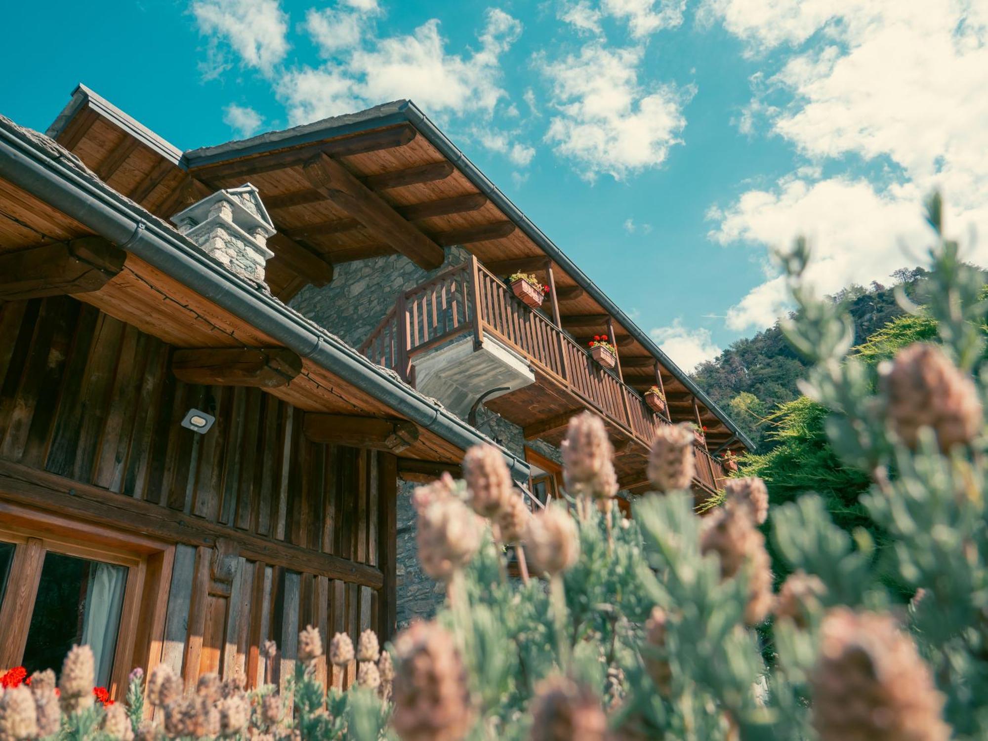 La Majon de Fohten Montjovet Exterior foto